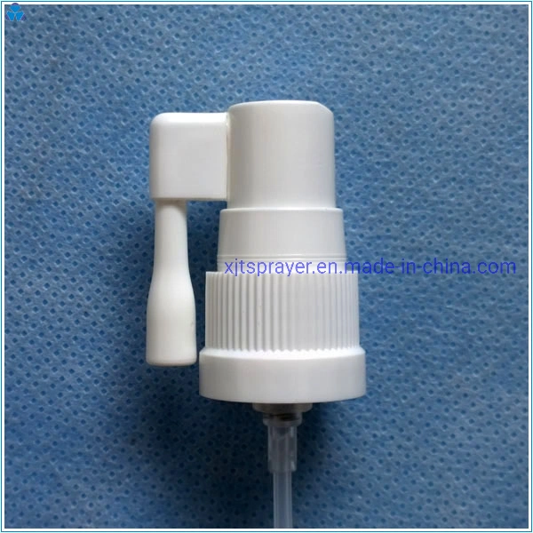 Metered Dose Oral Throat Topical Sprayer with Plastic Bottle