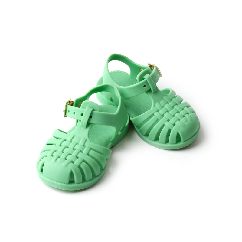 Grüne Unisex Jelly Candy Sandalen