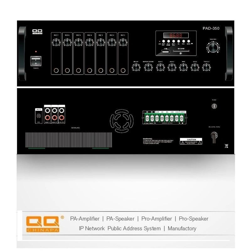 DC 36V Car Amplifier PA Amplifier Pad-350 350W