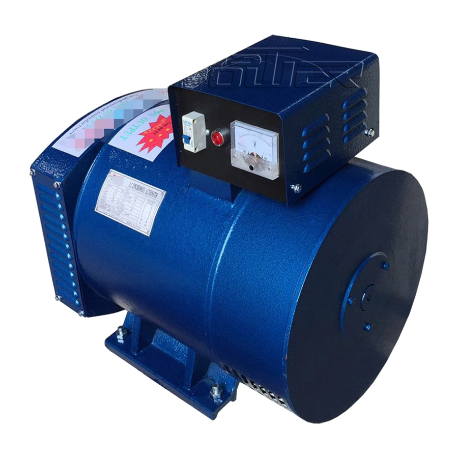 Alternador de tipo cepillo de cojinete doble serie STC 15kW 20kW 24kW