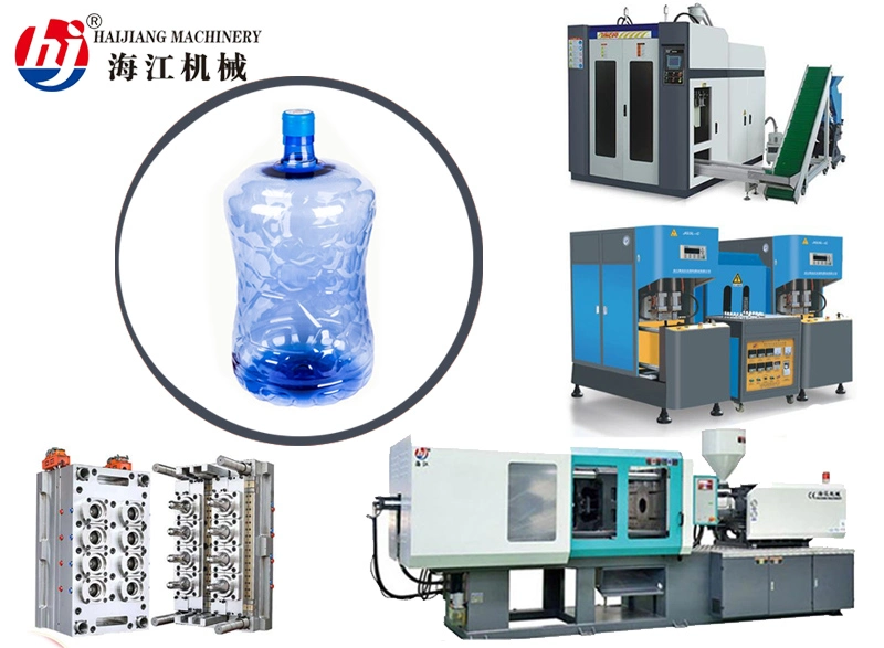 Bottle 2 Cavity Drinking Water Blowing Machine Pet Label Remover Blowing Mould