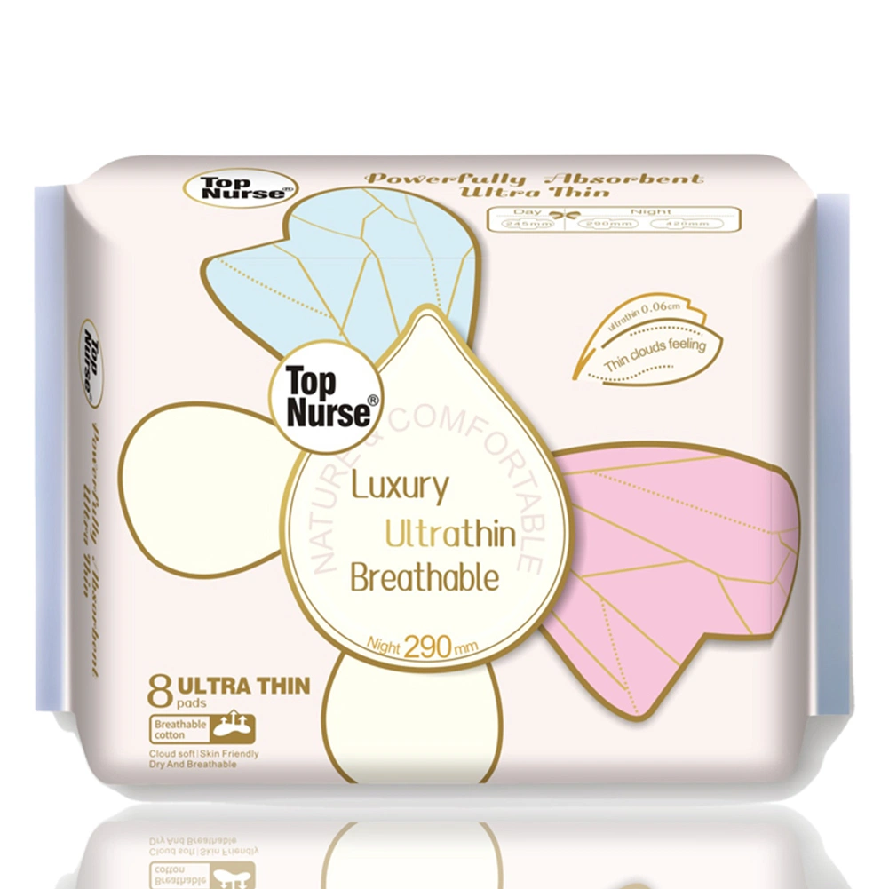 OEM Wholesale Sanitary Napkin Ultra Soft Disposable Sanitary Pads for Menstruation