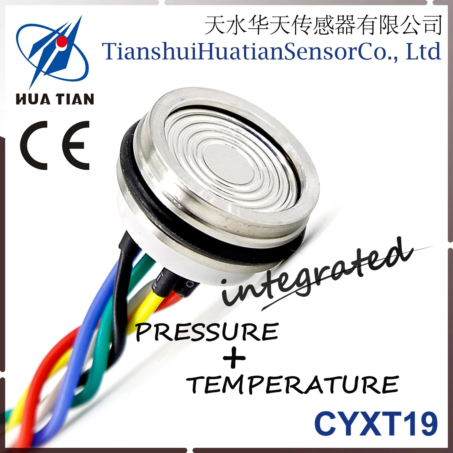 Cybd/T19 10kpa~3MPa Pressure & Temperature Pressure Sensor