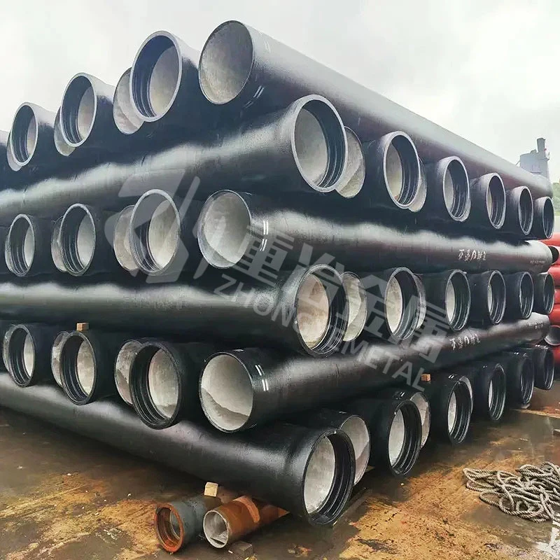 Factory /Direct /Supply/Dci/Pipe/C25/C30/C40/Ductile/Cast Iron/Pipe/K9/Ductile Iron Pipe for Water Supply System