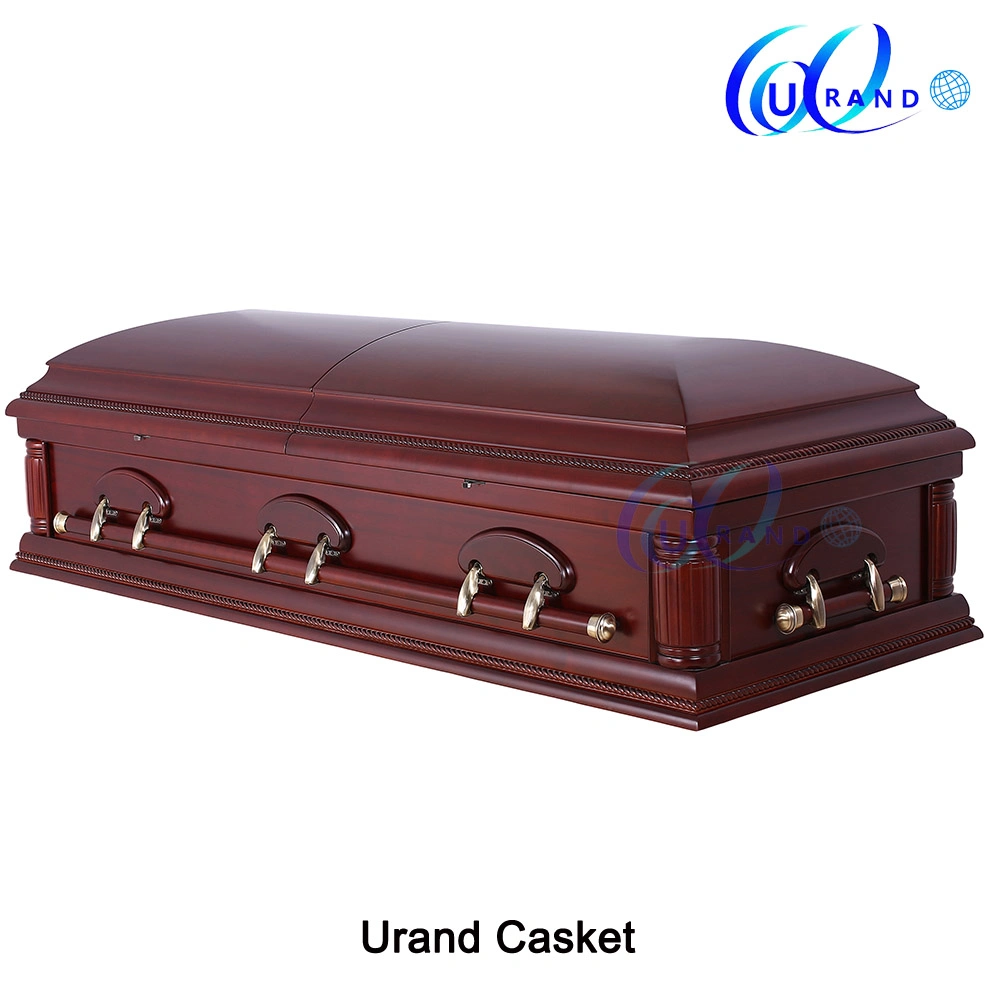 Oversize Funeral Adult Velvet Interior Hot Sale Coffin and Casket