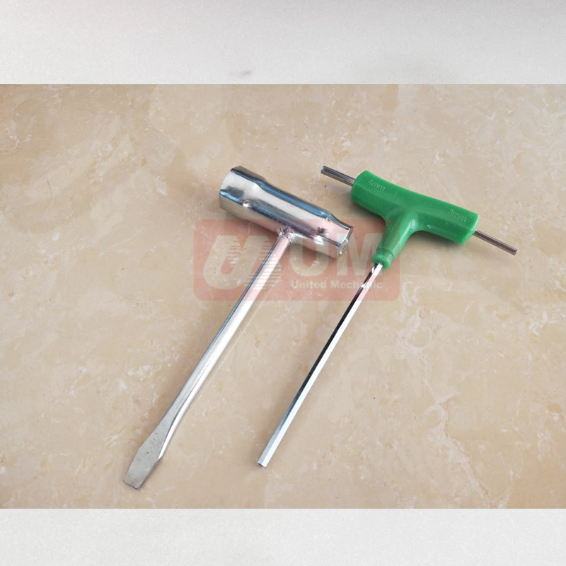 Um Brush Cutter Tools Collet Nut Tool Holder T Shape Spanner Wrench Set