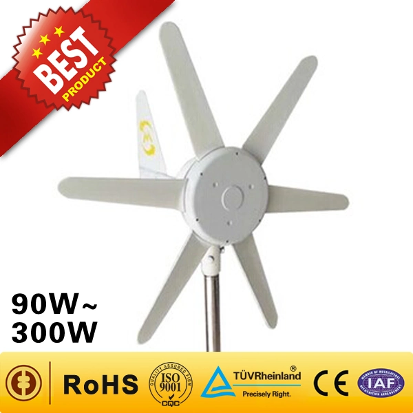 100W Portable Wind Power Generator /Wind Turbine for Yacht/LED Light (100W) Mini Wind Turbine for Home Use Wind Mill for Wind Energy Turbine