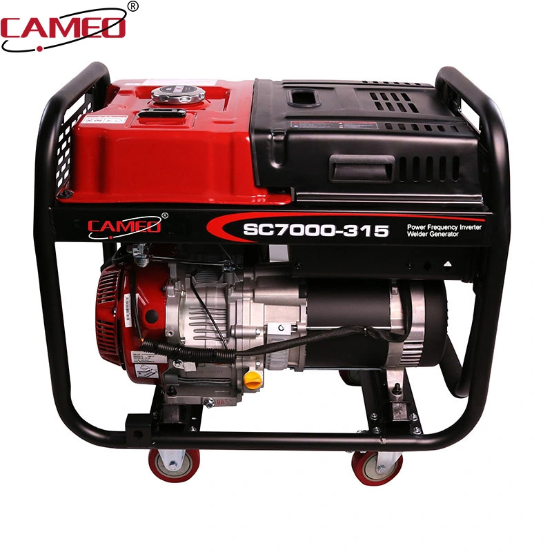 Good Quality 7kw 7kVA Gasoline Gas Powered Welder Generator