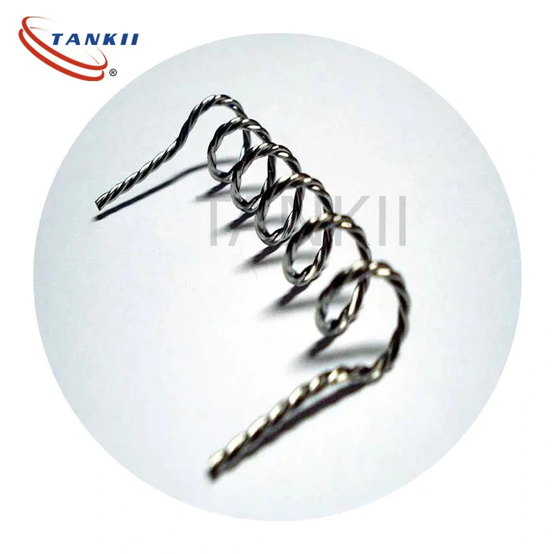 Tankii factory outlet Diameter 12 mm Tungsten Wire heater for Evaporation Material