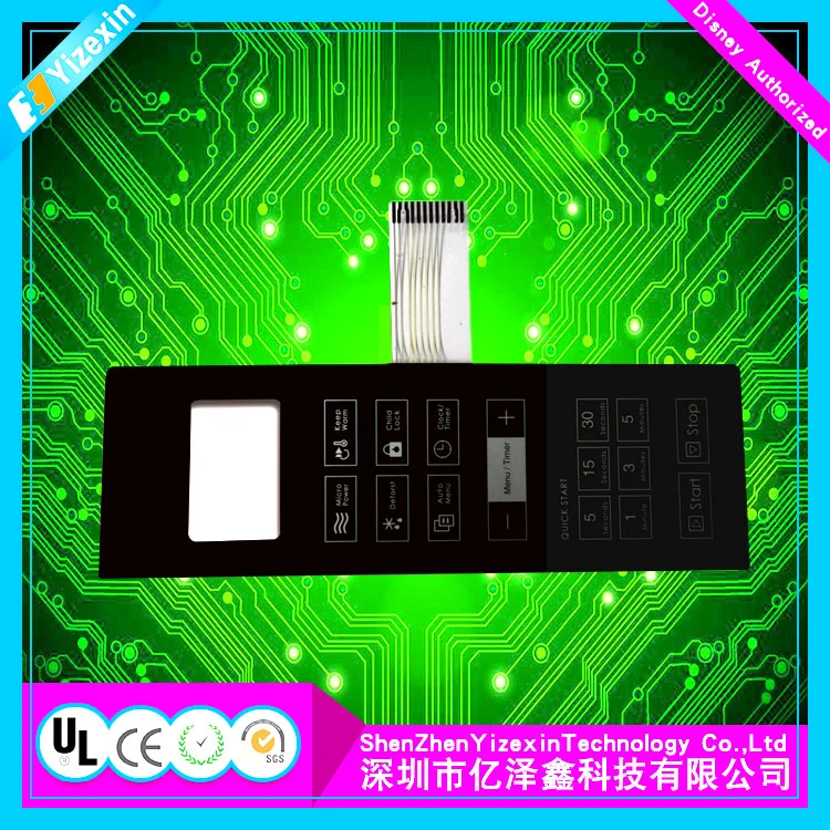 Lifetime Appliance Membrane Switch Touchpad for Oven