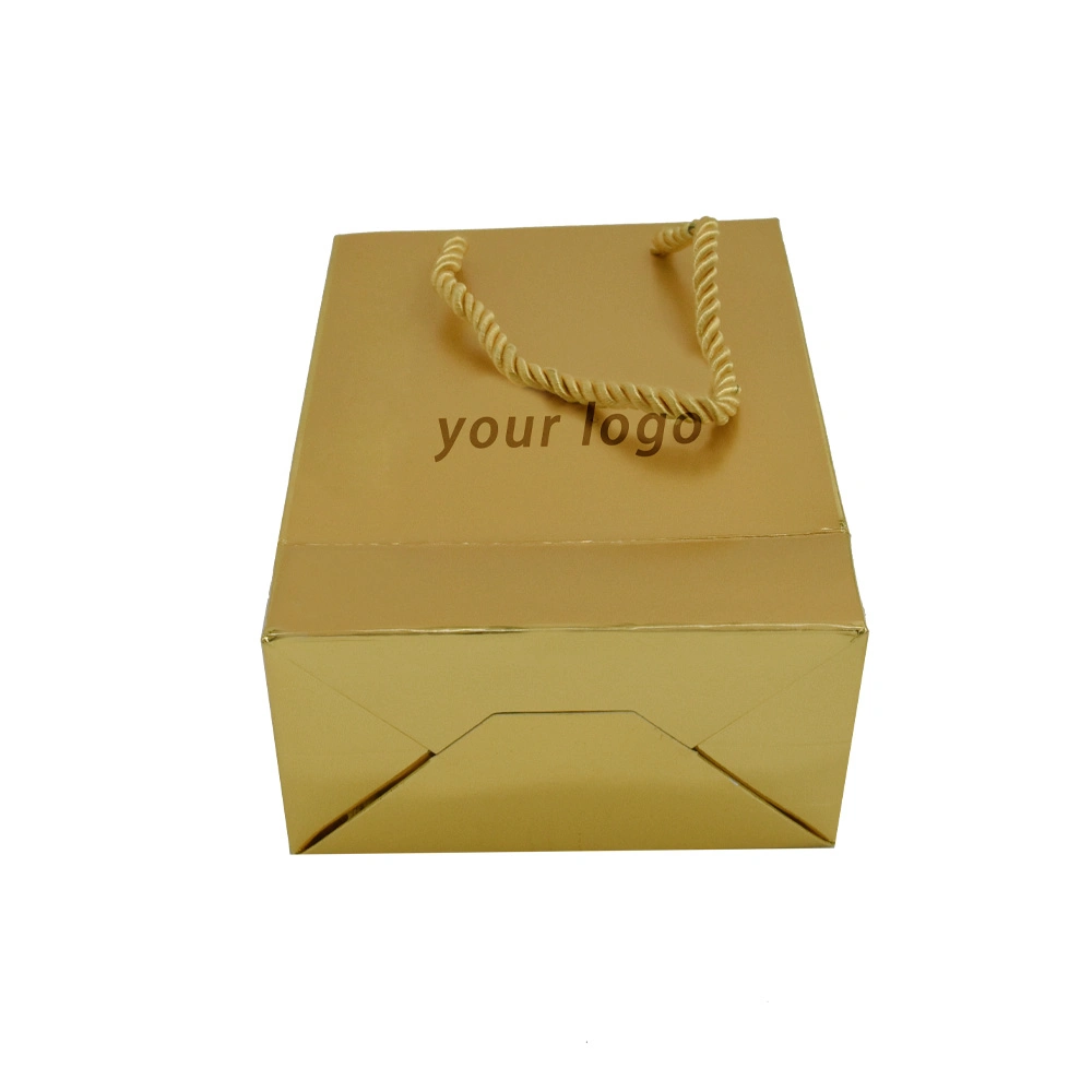 Customised Cardboard Packaging Brand Cheap Gift Paper Bag