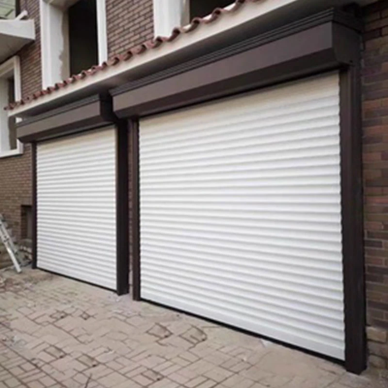 Aluminum Alloy Automatic Motor Motorized Garage Roller Shutter Door