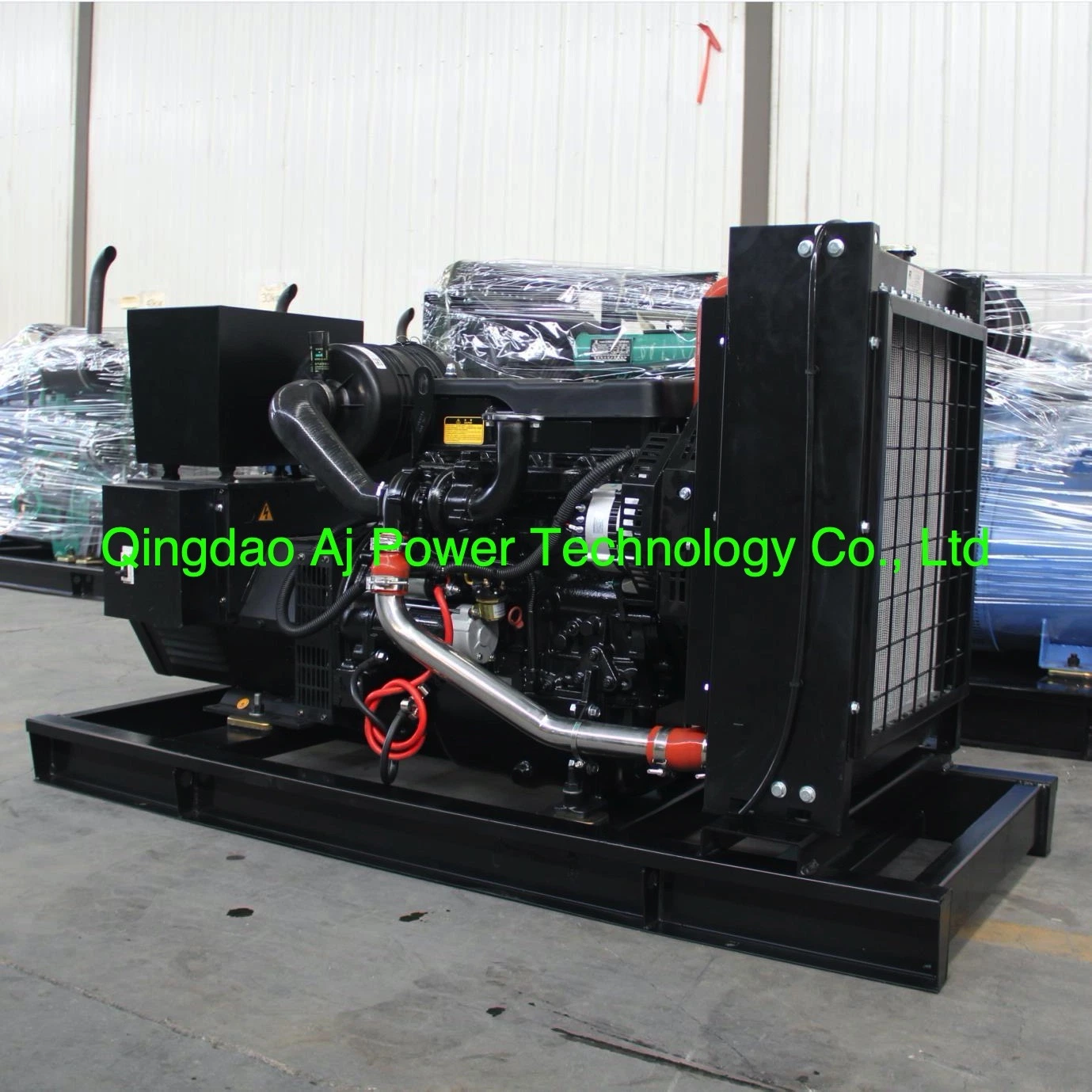 Low Price 30kw Silent Diesel Generator Set Aj Power Soundproof Genset