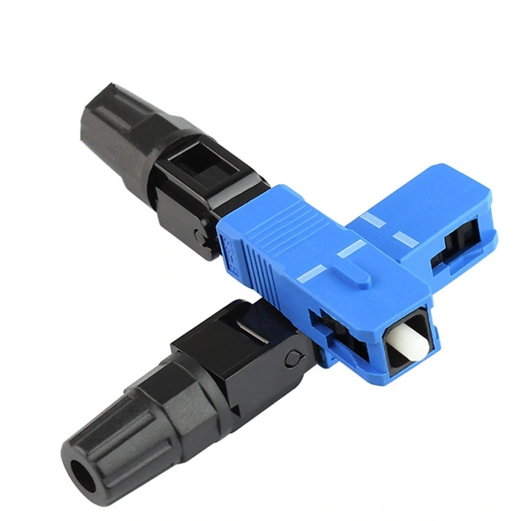 FTTH Drop Wire Cable Sc/APC Mechanical Fiber Optic Quick Fast Connector