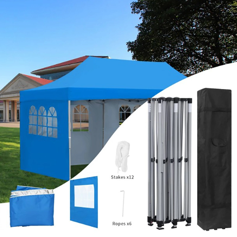 Открытый Поп-вверх Газебо Мгновенная портативная тента навеса 10'x20'ft