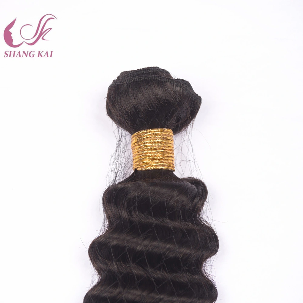 Remy Indian Hair Raw Virgin Wavy Bohemian Curl Human Hair Weave/Bundles Extension, Wholesale/Supplier Black Hair Products