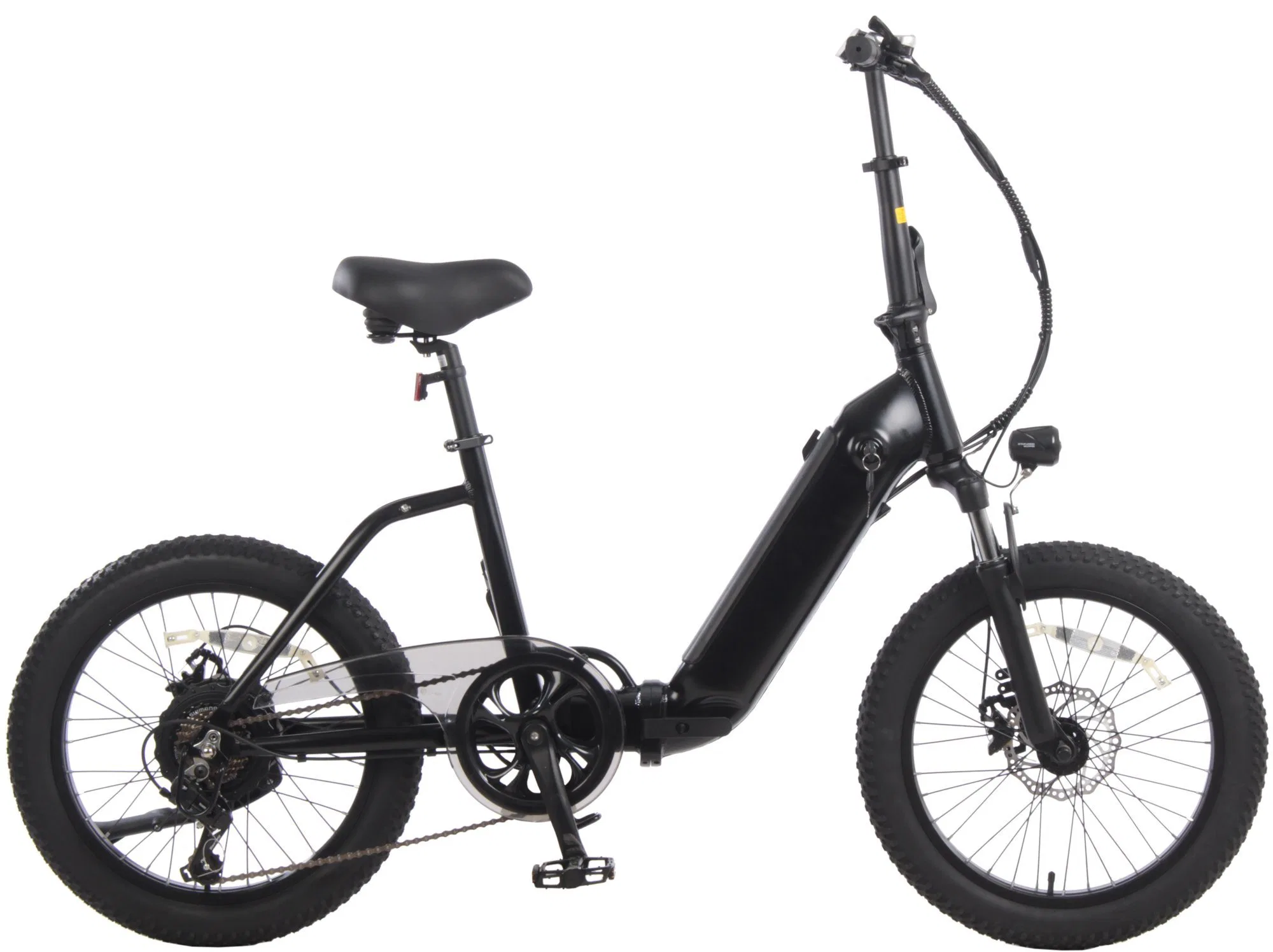 Certificat ce sécurité haute qualité bon marché 20inch*3.0 500W 48V 12.8ah Vélo électrique à grande vitesse, pliable en ville