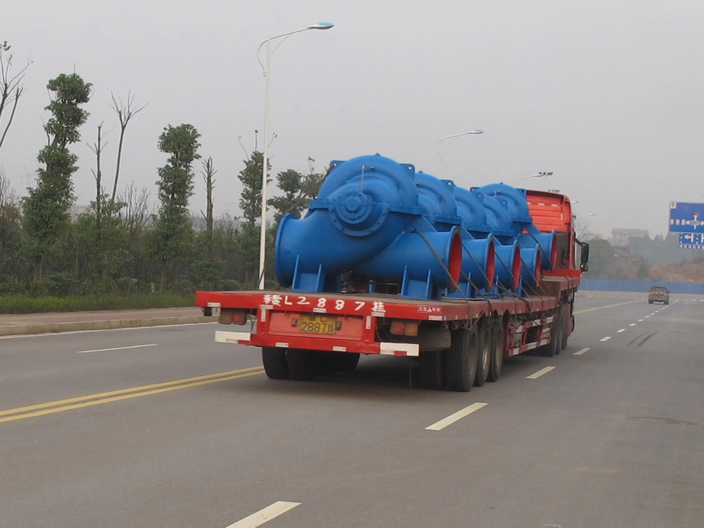 Precio de fábrica de agua centrífuga de doble succión de caja dividida horizontal eléctrica Conjunto de bombas