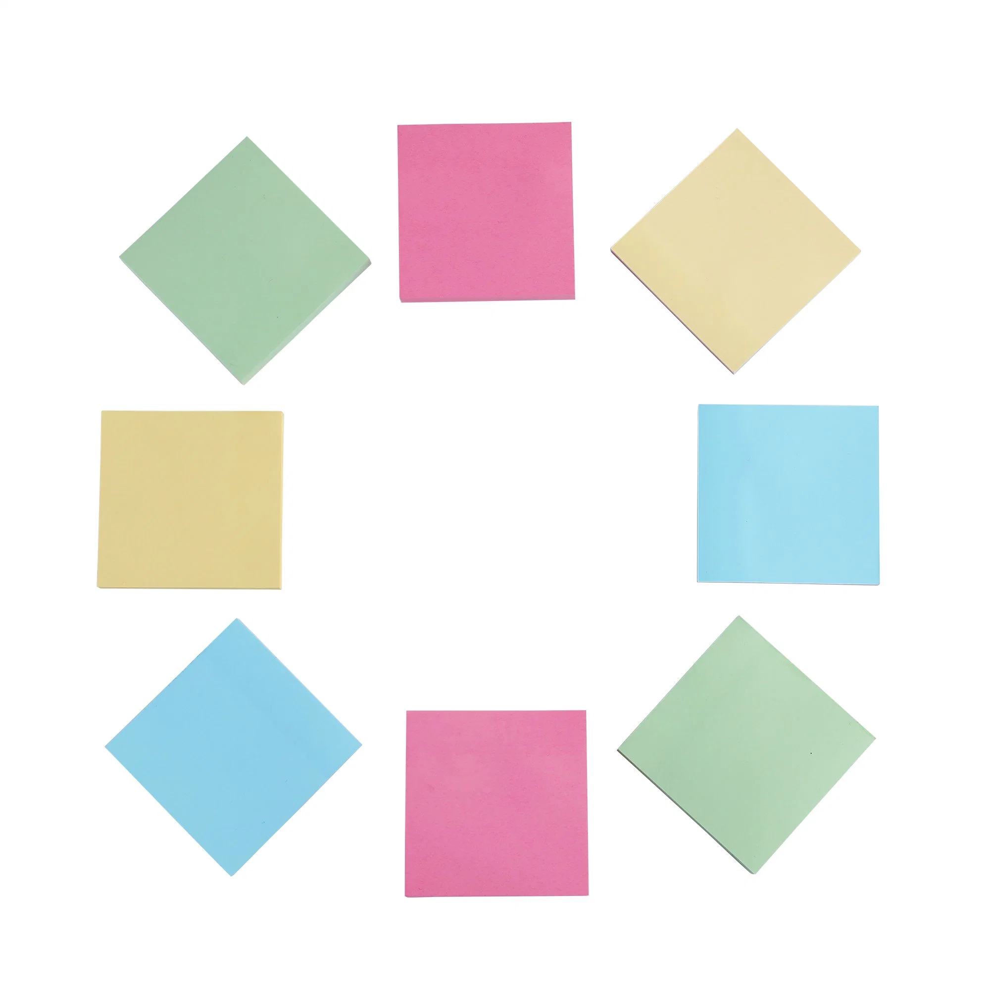 Blank Colorful Sticky Notes Without Printing