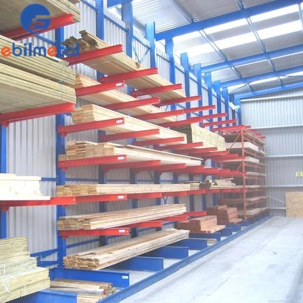 Ebil Metal Selective Heavy Duty Warehouse Single & Double Equipment Industrial Cantilever Rack