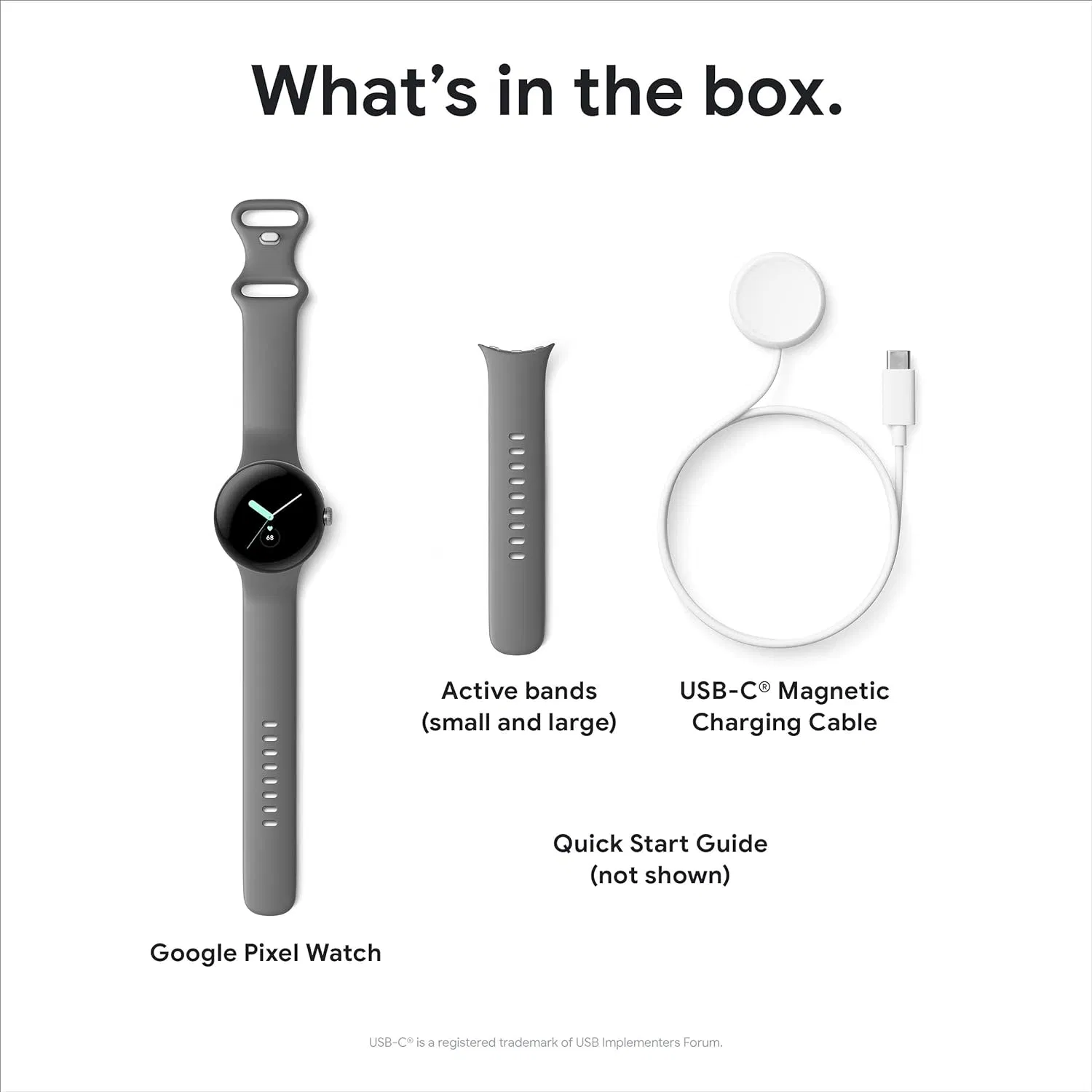 Google Pixel Watch Android Smartwatch with Fitbit Activity Tracking