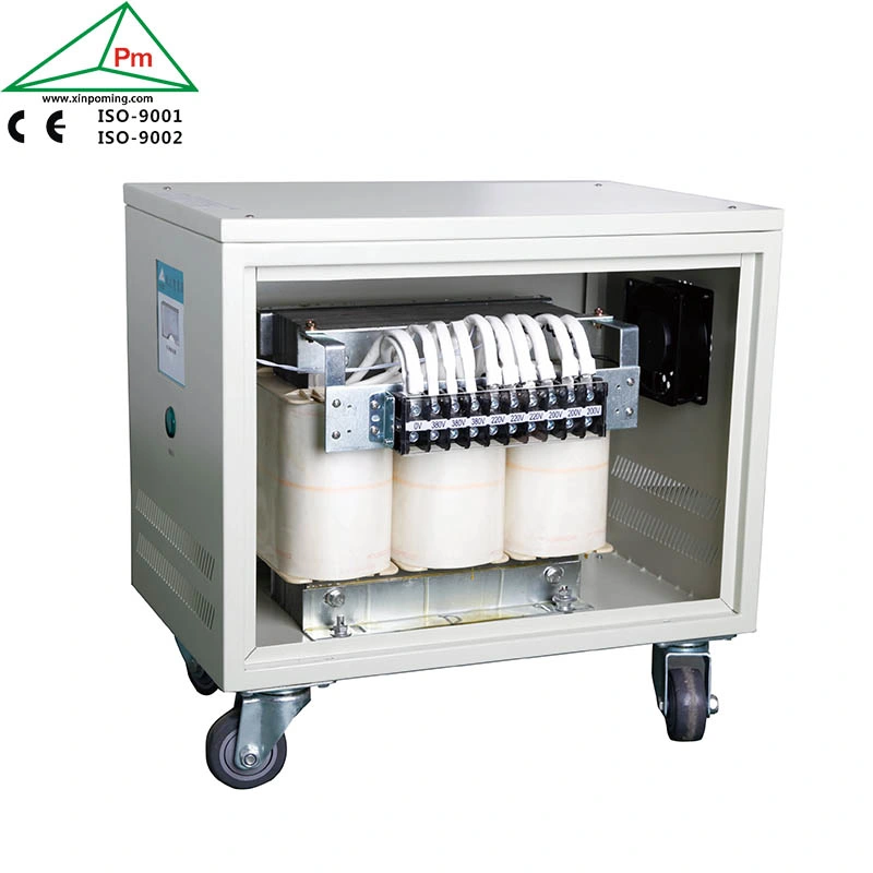 5kVA Three Phase Dry Type Instrument Transformer Customizd Input and Output Volatge