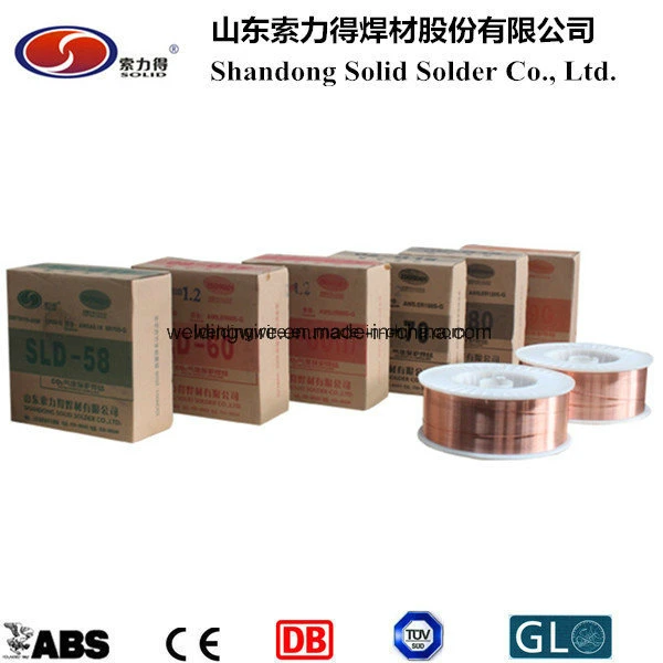 Solid CO2 MIG Welding Wire (AWS A5.18 ER70S-6)