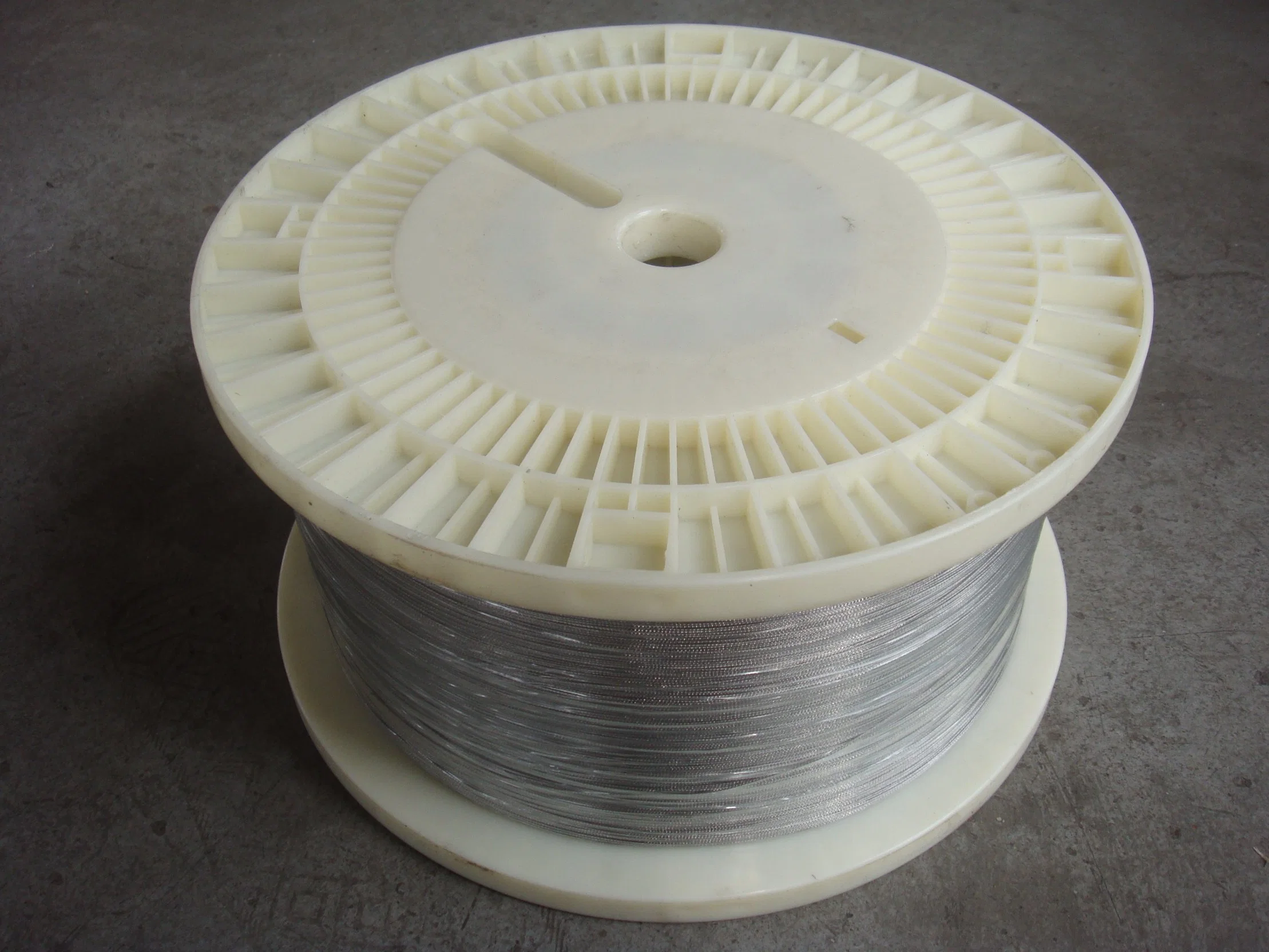 Wire Rope 1X7 Compact Strand Stainless Steel AISI 316 Used for High-End Shrouds in Smaller Diameters. Compact Strand Wire Rope with a Very High Breaking Load.