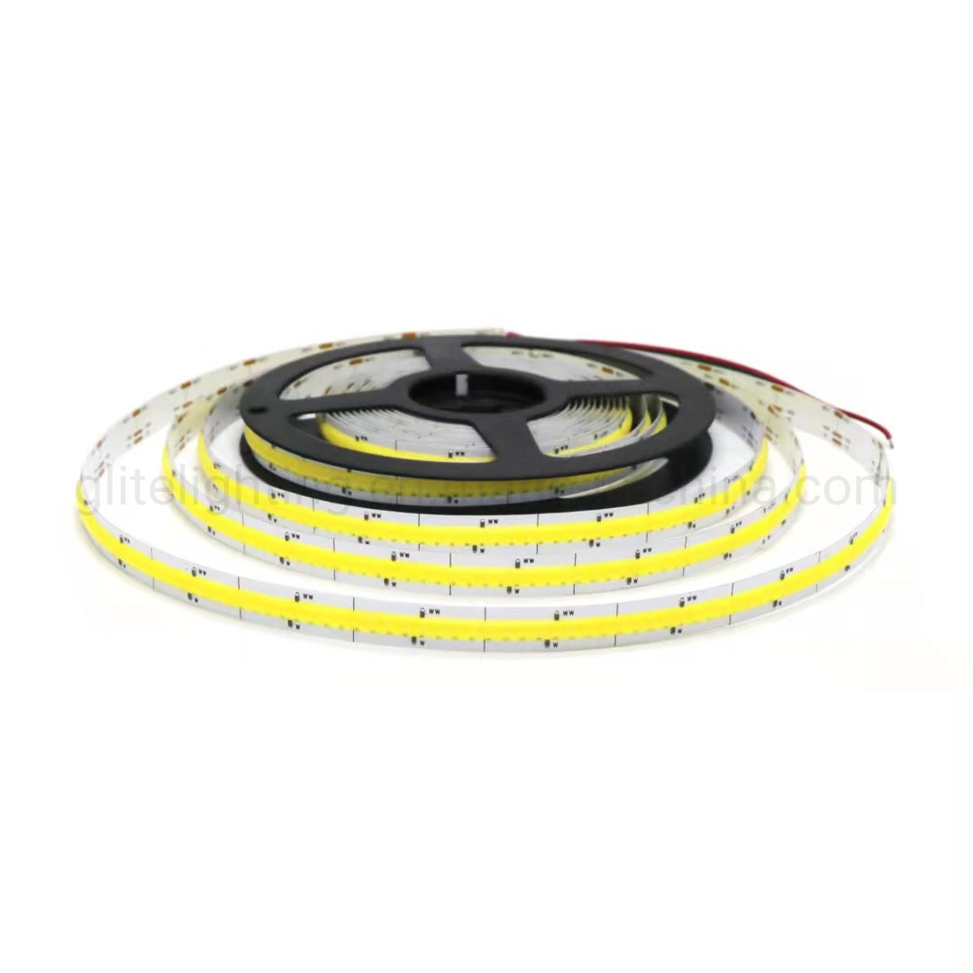 High Brightness No Dots DC24V 576LEDs Flexible CCT Color COB LED for Decoration