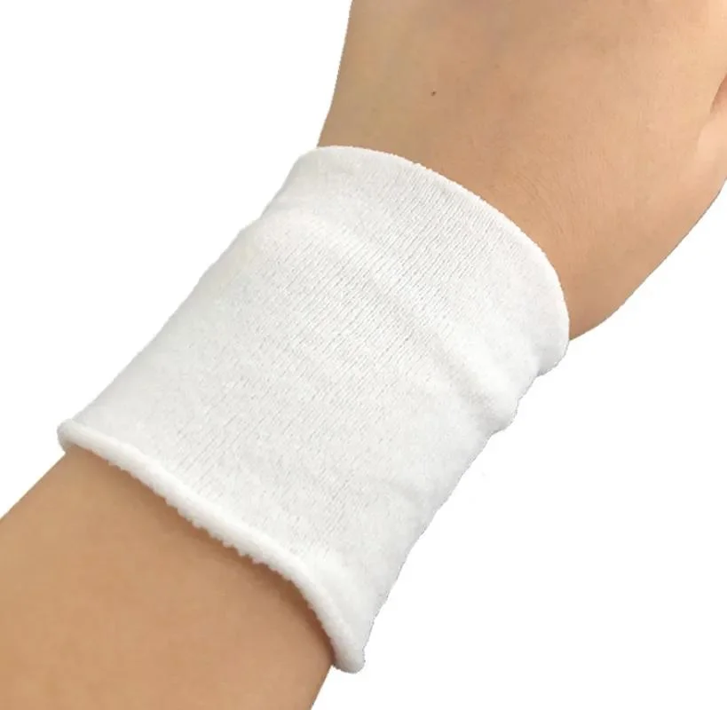 Nonwoven Polyester Rib Knitting Cuff and Collar Cuff Disposable Lab Coat Blue Medic Knitting Cuff