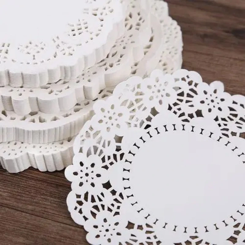 Lace Paper Doily Food Place Cake Mats Paper Place Mats