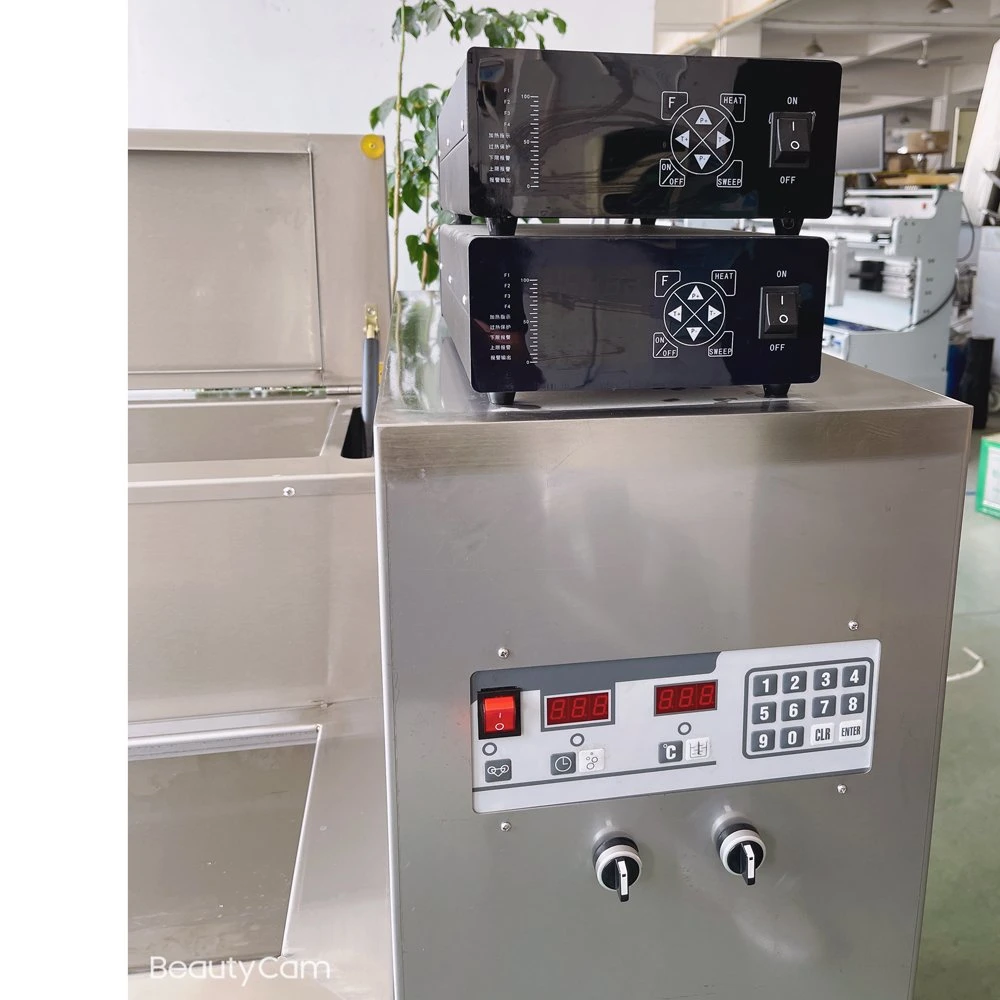 Automatic Ultrasonic Cleaning Machine Double Sink Ultrasonic Cleaner Machine