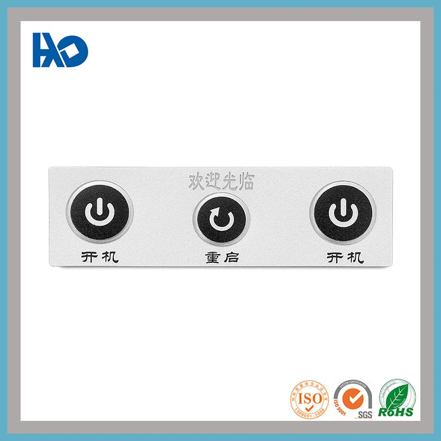 Custom Eco-Freind PC Material Membrance Switch for Electrial Products