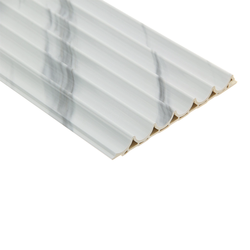 False Marble Bathroom Installation Sound Proof Interior PVC Wall Panels