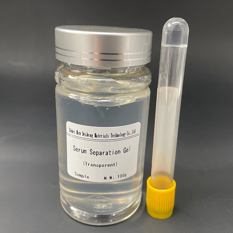 Separar a composição de gel reagente químico de separação de sangue