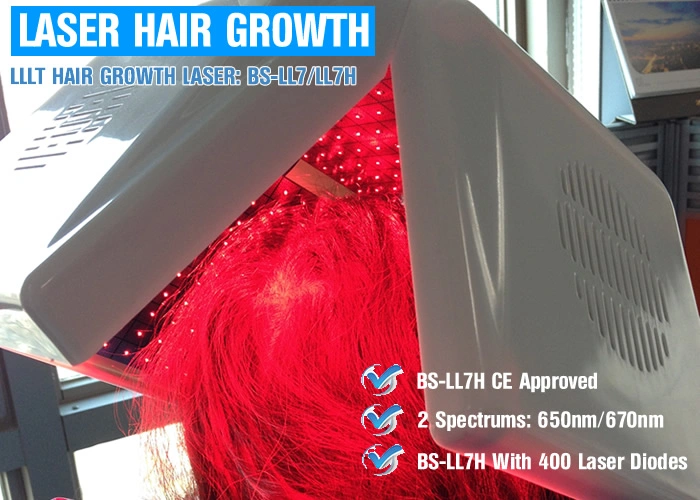 Restauration de cheveux de laser de faible niveau de la lampe du cuir chevelu Laser