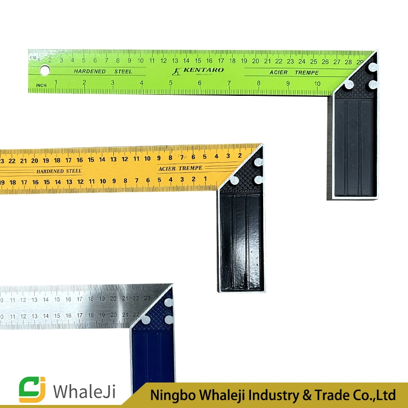 Measuring Tools Yellow Paint Try Square