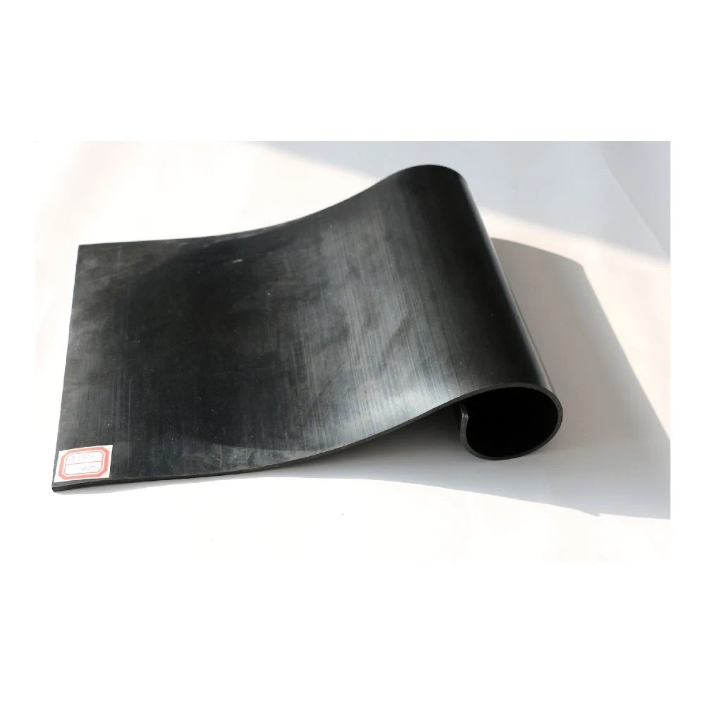 Anti Slip Fabric Impression SBR Rubber Sheet