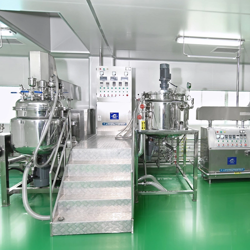 High Shear Facial Cleanser Cosmetic Mixing Equipment From Yangzhou