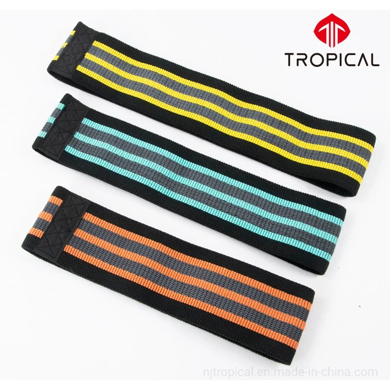 Gym Exercise Resistance Yoga Band Cotton and Polyester