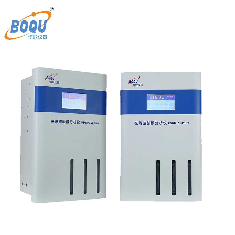 Boqu Gsgg-5089PRO Industrial Online Silica Analyzer with Auto Chemical Reaction and Graphic Display Silica Controller