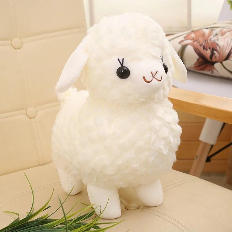 Super Cute Simulation Small Alpaca Plush Toy Activity Birthday Gift