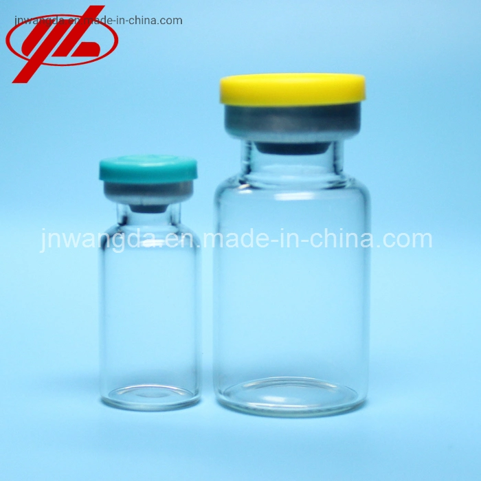 Pharmaceutical Injection Clear or Amber Borosilicate Tubular Glass Vial