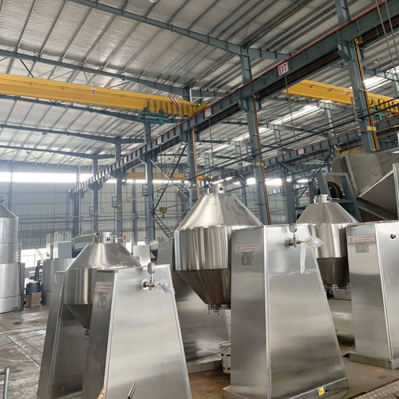 1350kg Total Weight Szg-350 Double Conical Rotary Vacuum Drying Equipment for Melting Phosphorus Fertilizer