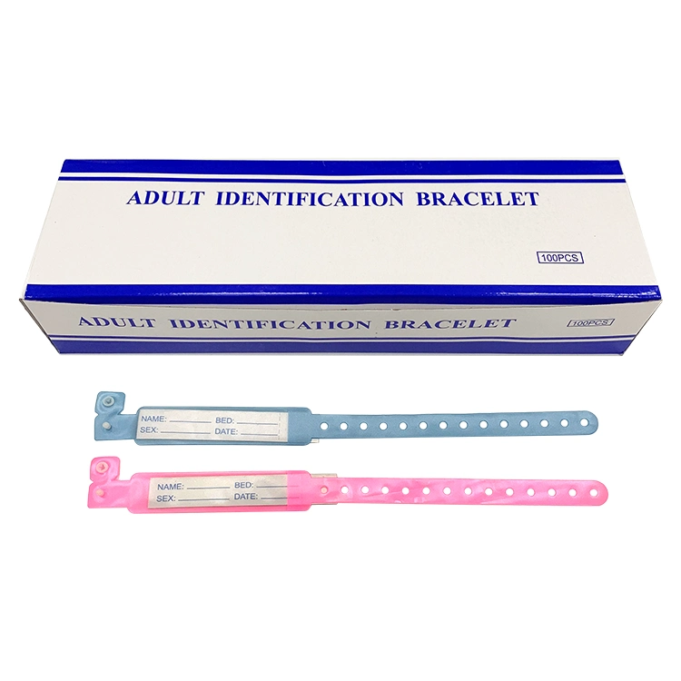 Wholesale/Supplier Disposable Adult Child Baby Medical Patient Identification ID Bracelet