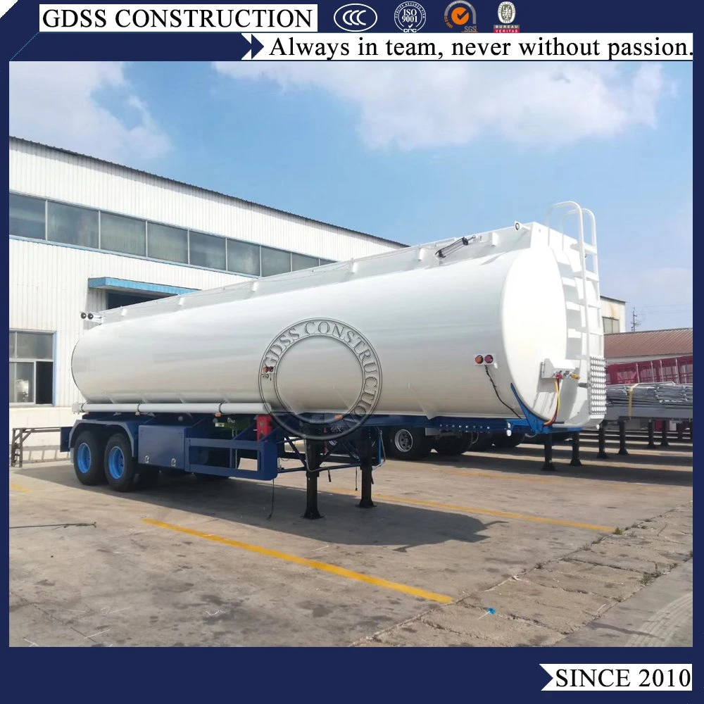 3 Axle 45000 Liters Acid Liquid Transport Tanker Semi Trailer Acid Storage Tank Chemical Dosing Tank