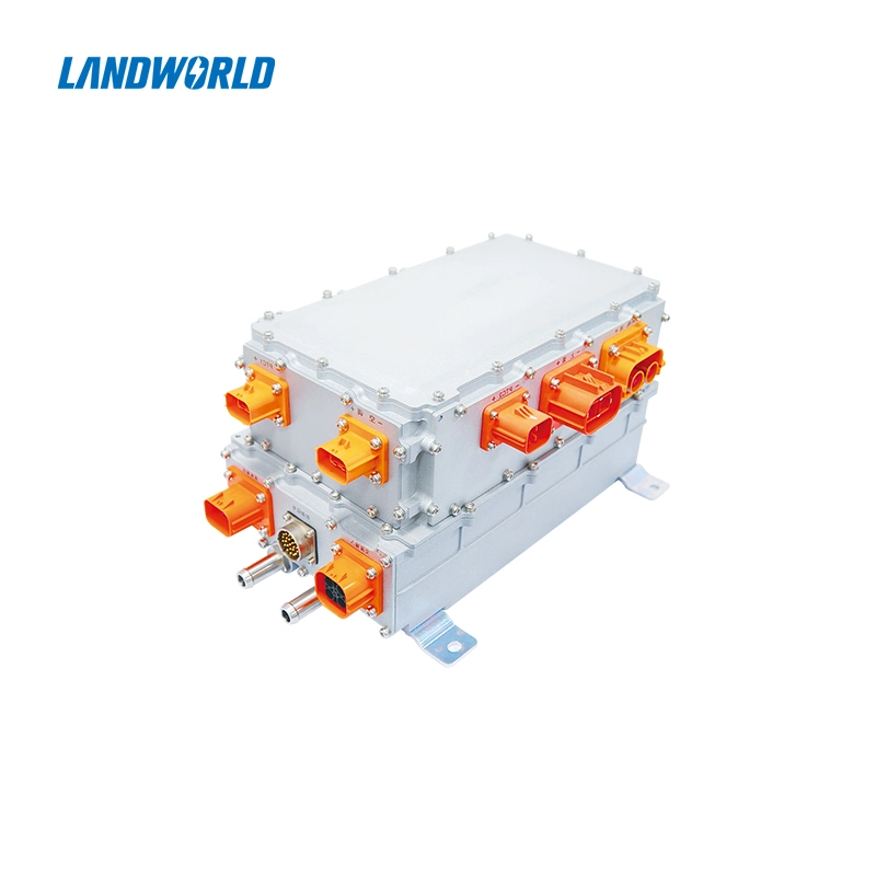 Landworld EV Três em Um 6.6Kw Obc 2KW conversor DC/DC Fonte de Alimentação