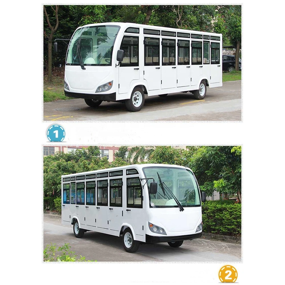 Baja velocidad de las 4 ruedas Electric Bus Turístico