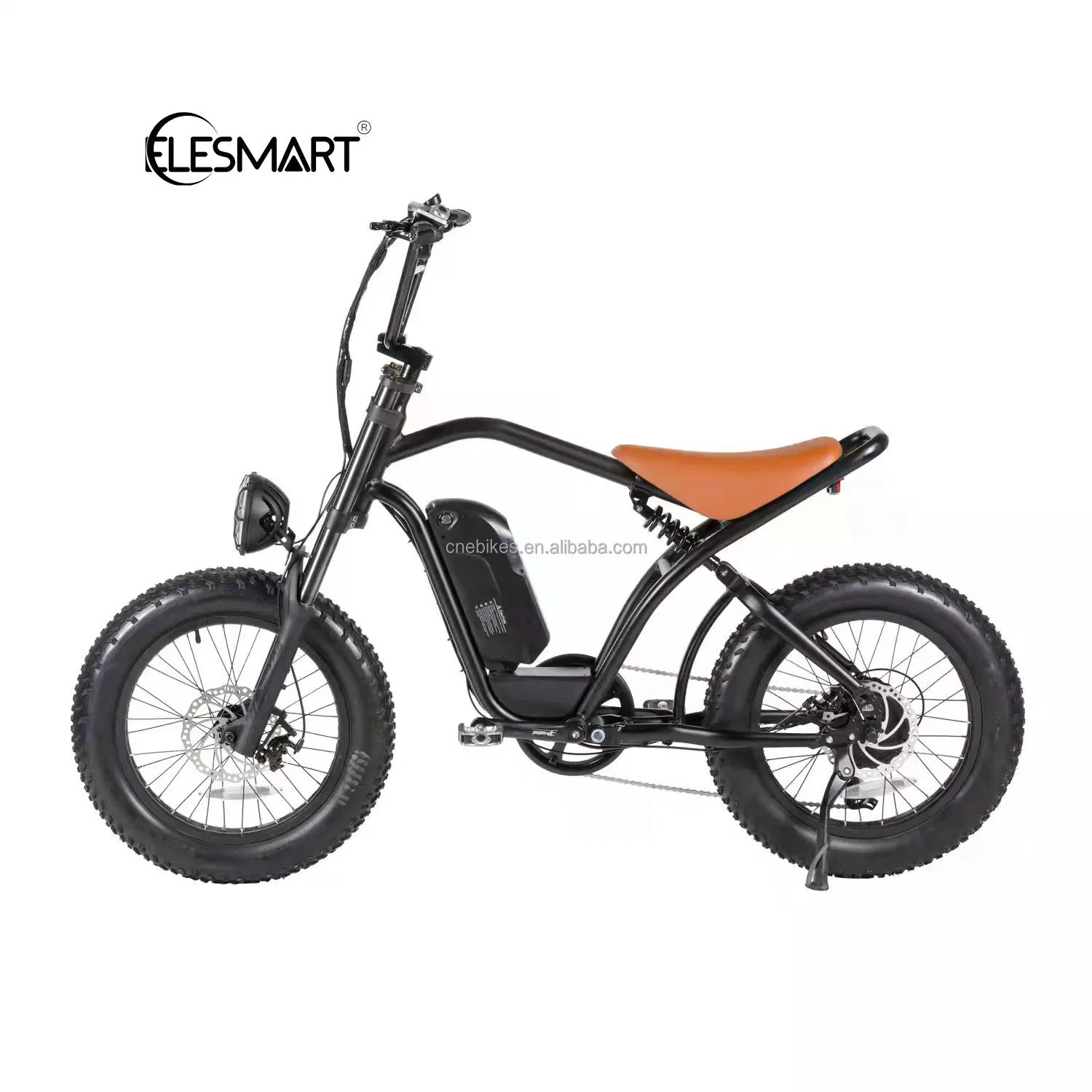 Elesmart Manufacture 16" 24V 10ah Electric Vintage Mountain Ebike CT16A Electric Bicycle 20km/H Child Electric Bicycle Bike