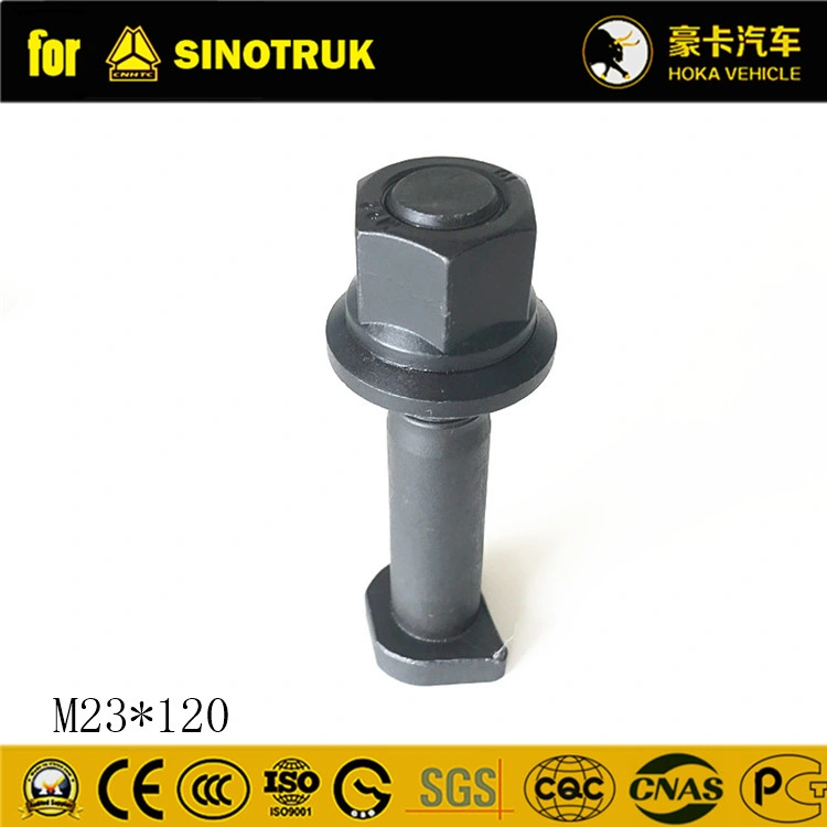 Original Genuine Sinotruk HOWO Truck Spare Parts Wheel Bolt and Nuts Fittings M23*120